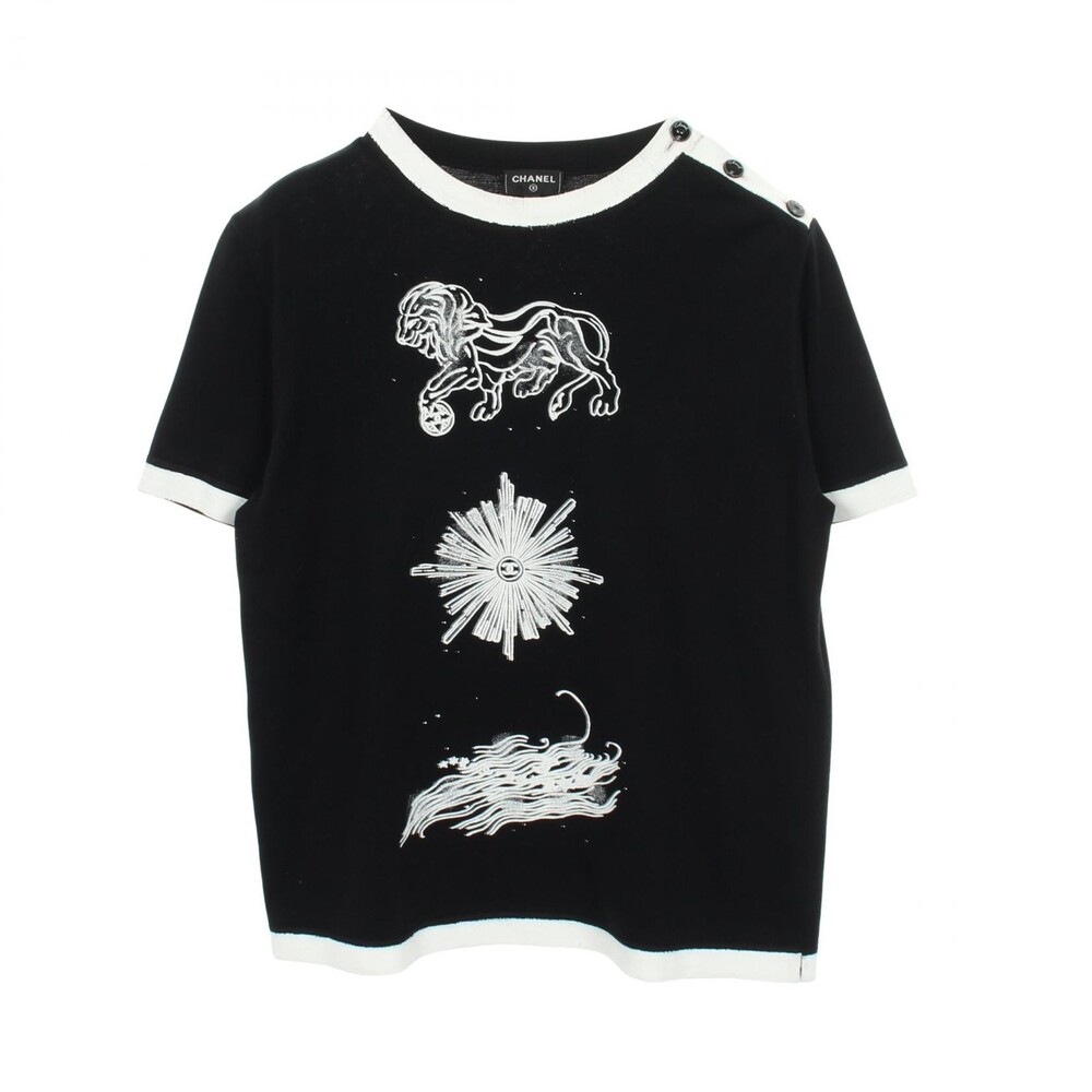 Chanel Coco Mark Button T-Shirt Short #309261C10B